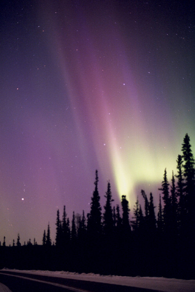 Northern Lights Fairbanks Alaska Jupiter