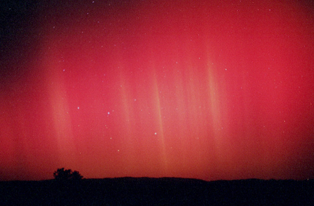 Northern Lights Aurora California Cassiopeia