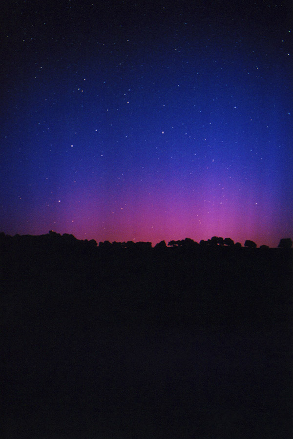 California Northern Lights Aurora Picture