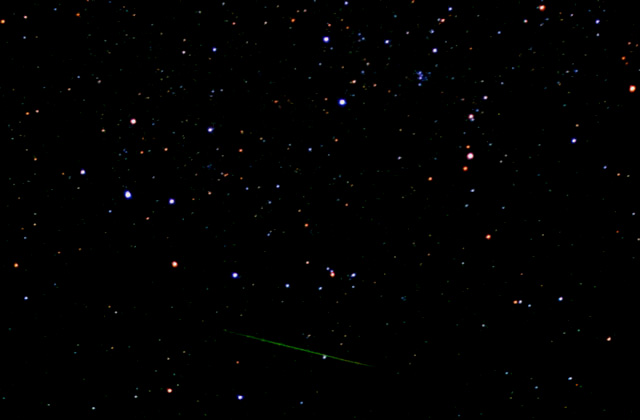 Perseid Shooting Star Meteor Shower 2002