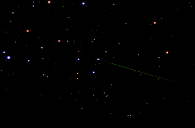 Perseid Meteor Shower Shooting Star 2002
