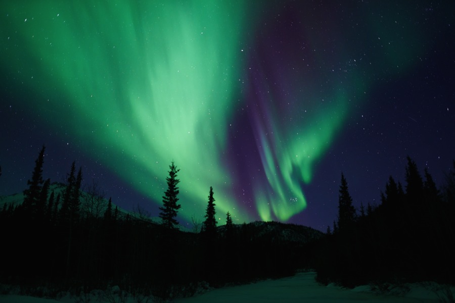 Northern Lights Wiseman Alaska 2015