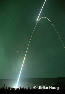 Aurora Borealis Rocket Launch Chatanika