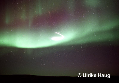 Northern Lights Rocket Launch Alaska